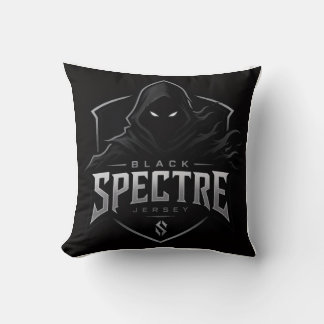 Black Spectre Gaming throw pillow