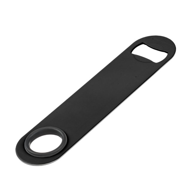 Black Speed Bottle Opener (Front Angled)