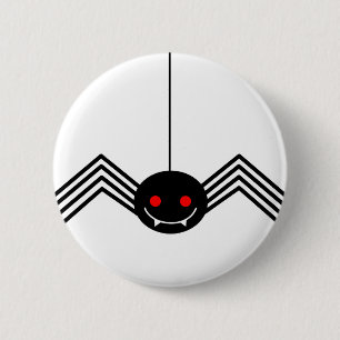 Black Spider Button