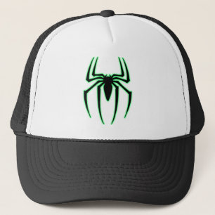 Black Spider Insect Design Trucker Hat