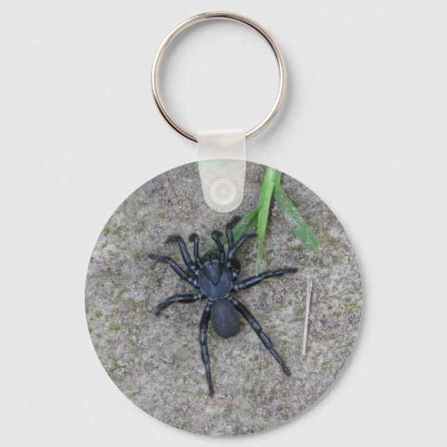 Black Spider Key Ring (Front)