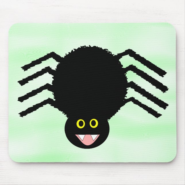 Black Spider Mousepad (Front)