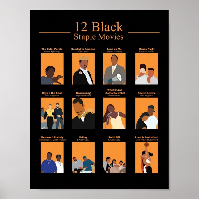 Black Stable Movies Poster (Front)