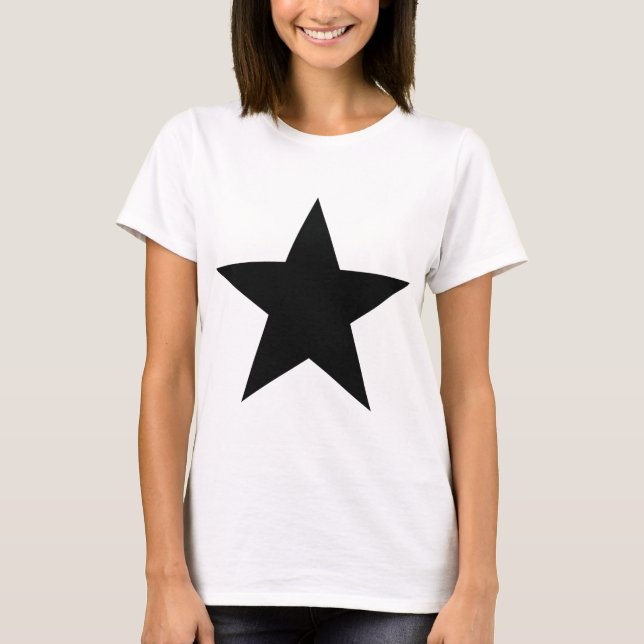 black star icon T-Shirt (Front)