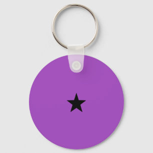 Black Star Keychain