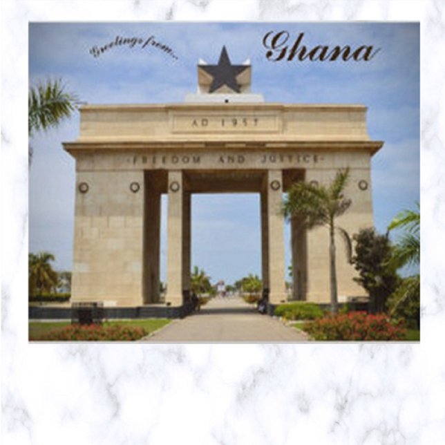 Black Star Square Accra Ghana Postcard (Creator Uploaded)