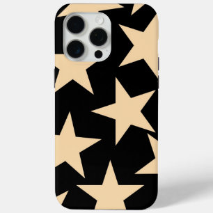 Black Stars Phone Case for Sleek Device Protection