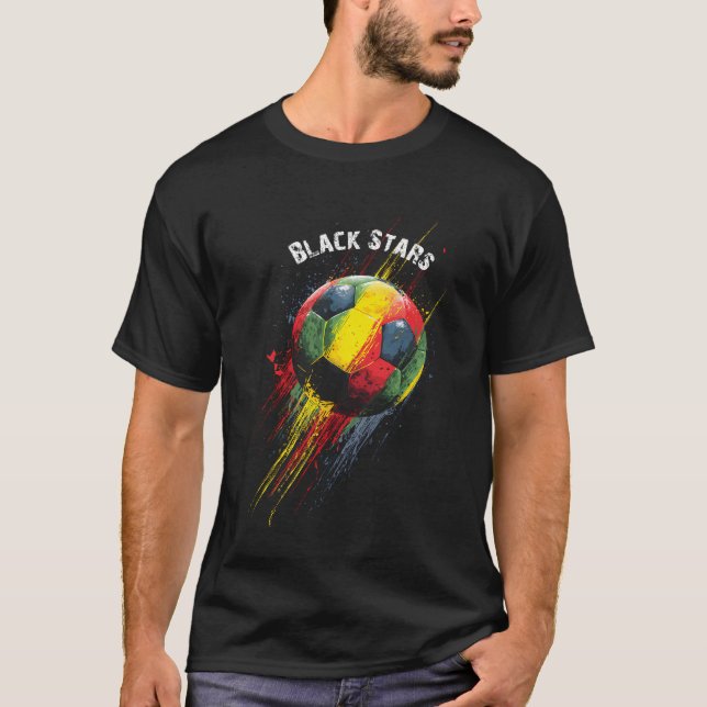 Black Stars T-Shirt (Front)
