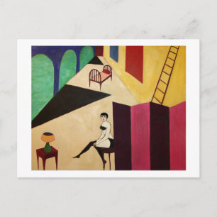 Black Stockings Postcard