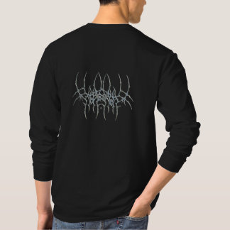 Black Streetwear Back Print T-Shirt