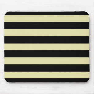 Black Stripes Mouse Pad