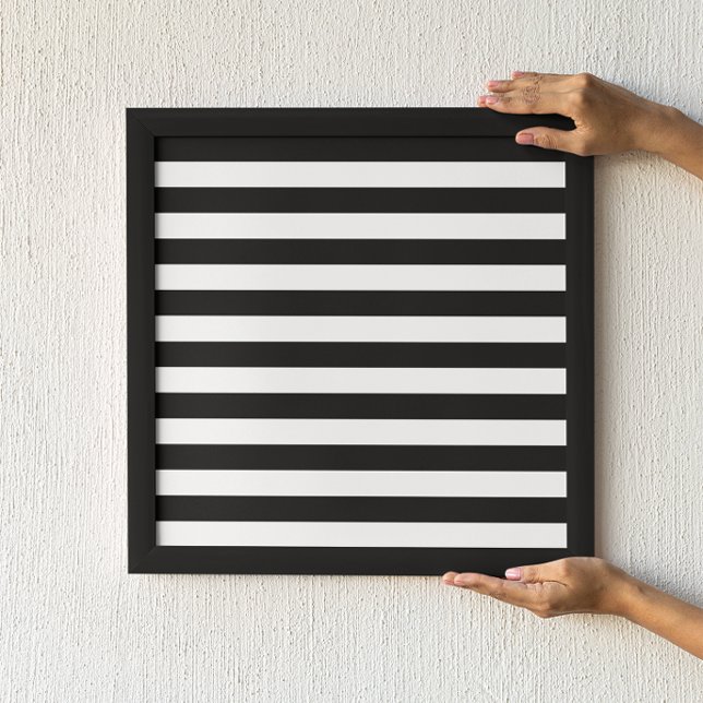 Black Stripes Poster (Creator Uploaded)