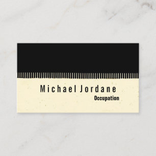Black Strips ~ Business Cards RETRO Unisex