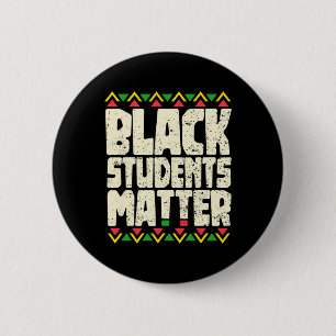 Black Students Problem Shirt, Black History Month  6 Cm Round Badge
