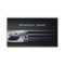 Black Stylish Automotive Business Card