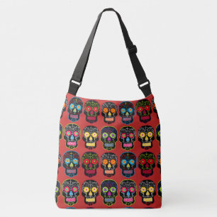 Black Sugar a Skull Crossbody Bag