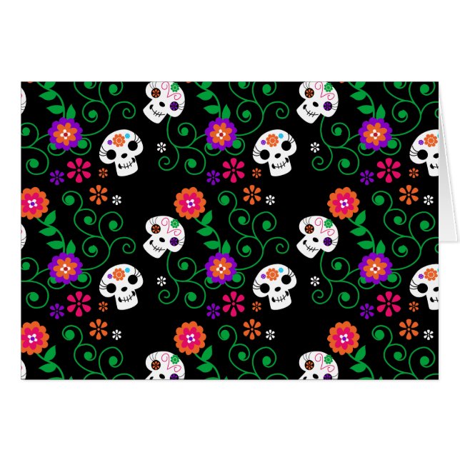 black sugar skull (Front Horizontal)