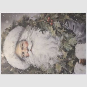 Black Suit Santa Tissue Paper