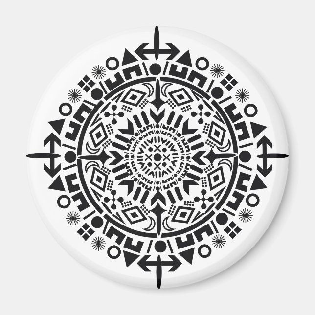 Black Sun Magnets (Front)