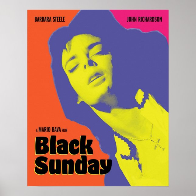 Black Sunday 1960 Film Alternative Poster (Front)