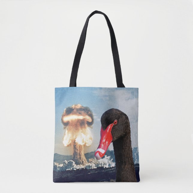 Black Swan Disaster Tote Bag (Front)