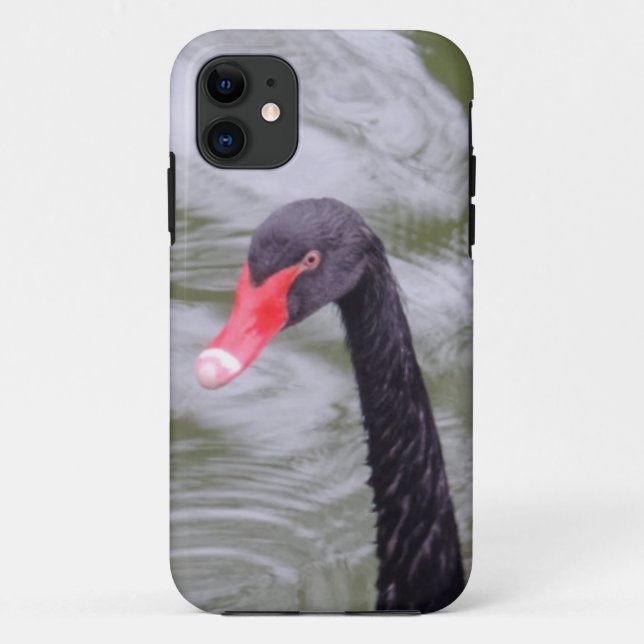 Black Swan iPhone 5/5S, Barely There Case-Mate iPhone Case (Back)