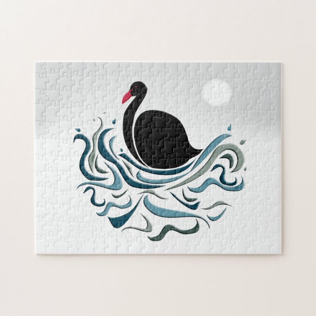 Black Swan Jigsaw Puzzle (Horizontal)