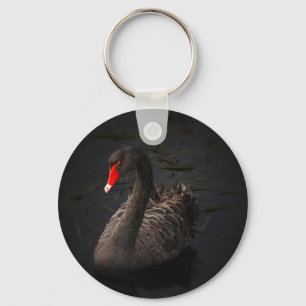 Black Swan Key Ring