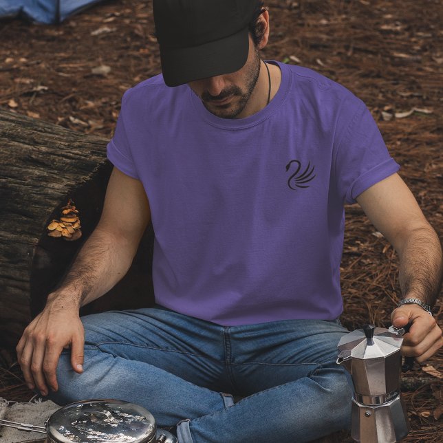 Black Swan Left Chest Logo  T-Shirt (Creator Uploaded)