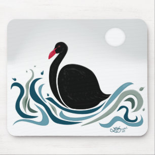 Black Swan Mouse Pad