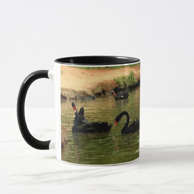 Black Swan Mug (Left)