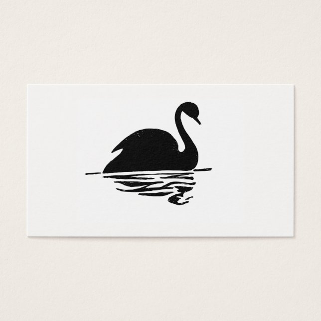 Black Swan Silhouette (Front)