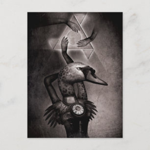 Black Swan Theory Postcard