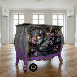 Black Swan with Purple Florals Decoupage Tissue Paper<br><div class="desc">Elevate your projects with the striking elegance of this Black Swan with Purple Florals Decoupage Paper. Featuring a majestic black swan adorned with a delicate silver crown and surrounded by enchanting purple flowers, this tissue paper is perfect for decoupage, scrapbooking, and gift wrapping. Ideal for romantic, gothic, or nature-inspired crafts,...</div>