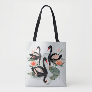 Black Swans Tote Bag