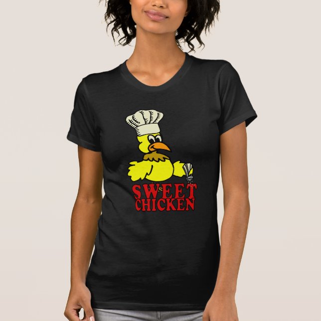 Black Sweet Chicken BBQ T-Shirt (Front)