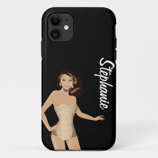 Black Swinsuit Girl Mate ID™ iPhone 5 Case