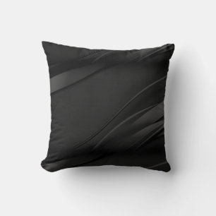 Black Swirl Accent Cushion