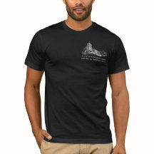 Black T-Shirt Historic- Corner Stone ENGLISH 