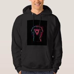Black T-Shirt Hoodie