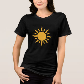 black t-shirt Tri-Blend shirt