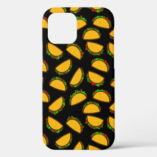 black tacos mexican food cinco de mayo iPhone 12 case
