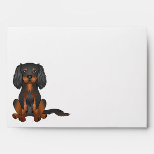 Black & Tan Cavalier King Charles Spaniel Dog Envelope
