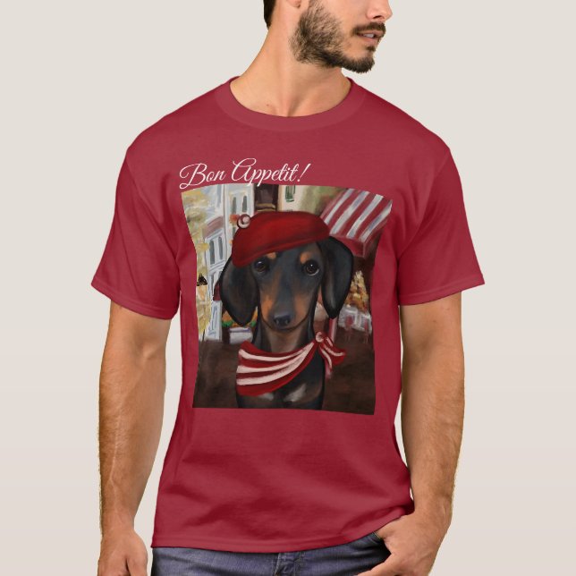 Black & Tan Doxie T-Shirt (Front)