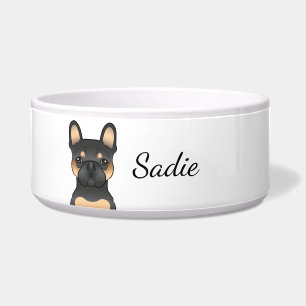 Black & Tan French Bulldog / Frenchie Dog & Name
