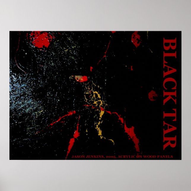 BLACK TAR POSTER (Front)