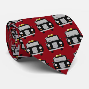 Black Taxi Design Tie