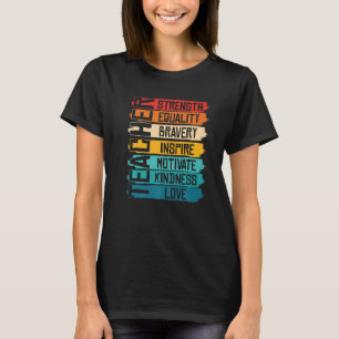 Black Teacher Educator African American Black Hist T-Shirt