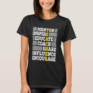 Black Teacher Inspiration Melanin African American T-Shirt