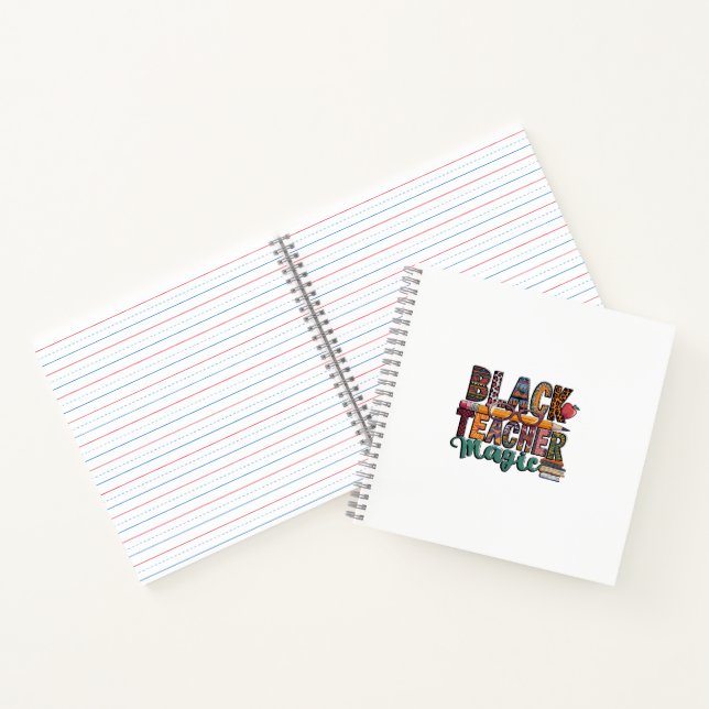 Black Teacher Magic: Write & Inspire  Notebook (Inside)